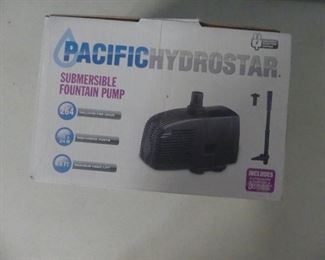 Pacific Hydrostar Submersible Fountain Pump #68395 