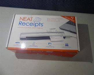 Neat Receipts Portable Scanner Model SCSA4601EU