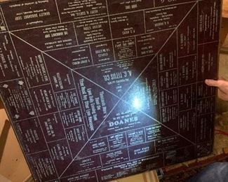 Card tables from the Ionic Mason Club, Swampscott. 5 available