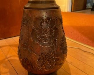 Hand made ceramic lamp