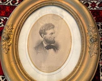 Lincoln line drawing