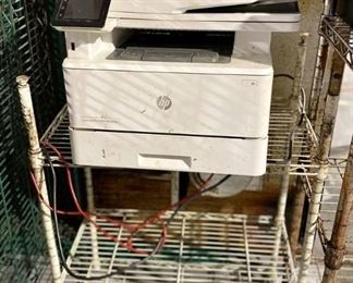 HP Printer and 3 Tier Shelf