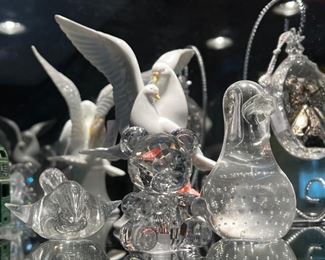 CRYSTAL FIGURINES