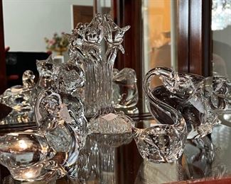 CRYSTAL FIGURINES