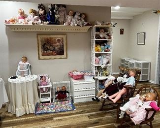 Corner of the dolls