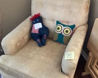 Velvet chair $45