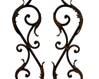 3 Ft Iron Candle Holders