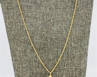 Gold 14K Tassel Necklace
