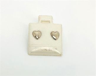 Silver Heart Earrings