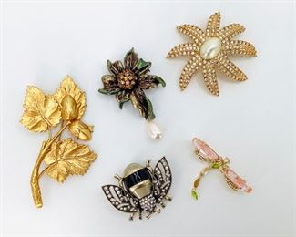 Costume Jewelry Pins