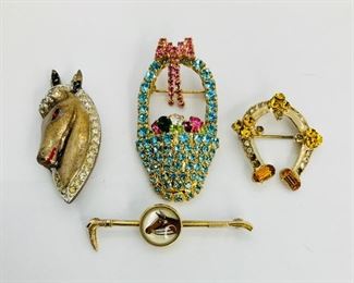Costume Jewelry Pins
