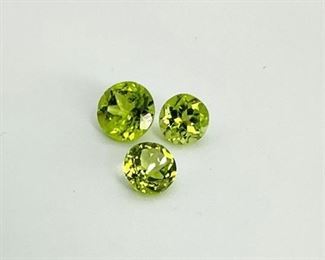  Peridot Gemstones