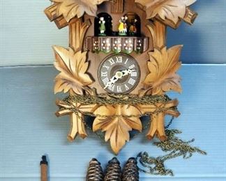 Blaue Donau Walzer 8 Day Traditional Cuckoo Clock