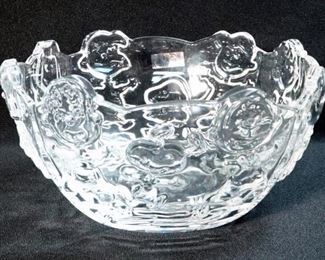 Marquis Waterford Crystal "Snoopy Peanuts And Gang" 8" Candy Bowl