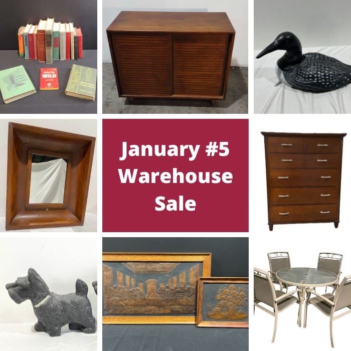 January 5 Warehouse Sale