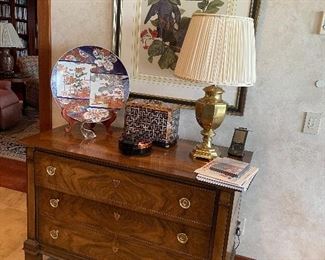 Chest of Drawers by Baker. French Empire Style. Very Good Condition.