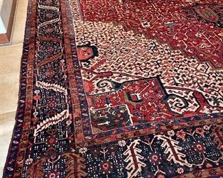Serapi-Heriz rug. c. 1910.   13' 6"w, 21' 6" L. Gorgeous , needs minor repairs. Price is right !