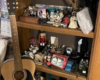 Guitar and Tons of Collectibles