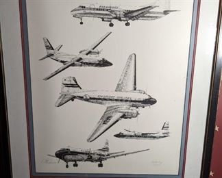 Piedmont Airlines 40th anniversary Prints