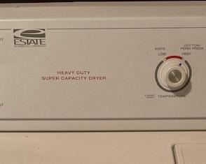 Estate by Whirlpool Electric Dryer.