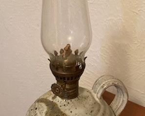 Vintage Oil Lamp.