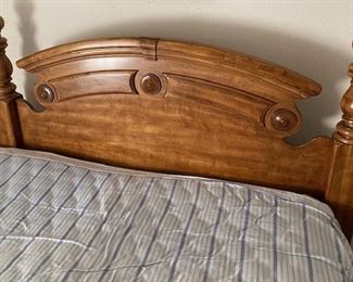 Four Poster Queen Bed.