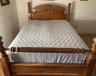 Four Poster Queen Bed.