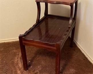Vintage Side Step Table.