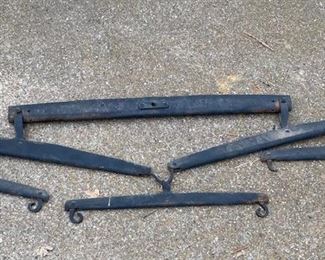 Antique Iron Oxen-Horse Evener Yoke.