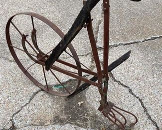 Antique Horse Drawn Cultivator.