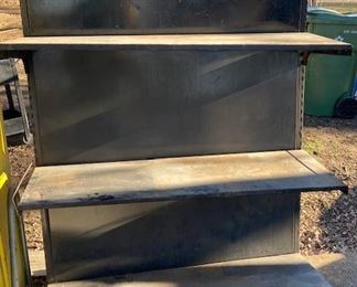 Vintage Coca Cola Display Shelves.