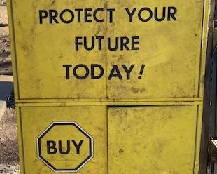 Vintage NAPA Brake Safety Station Cabinet.