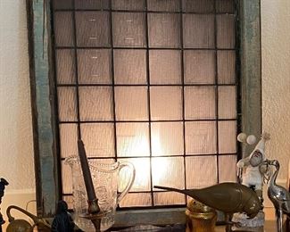 Frank Llod Wright luxite window