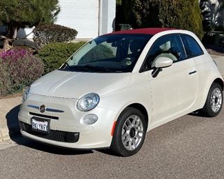 2013 Fiat C500 Convertible Like New only 18K Miles  $8800 OBO