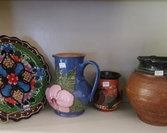 Exquisite pottery pieces.