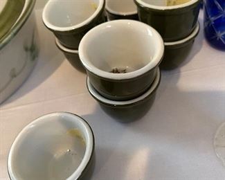 Hall China custard cups