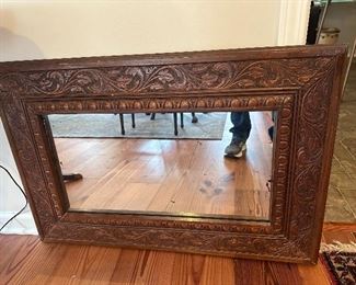 Fine Oak mirror