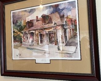 Robert Guthrie signed print 