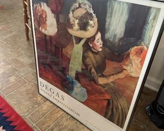 Degas framed print