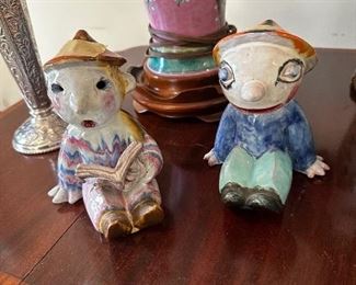 Walter Bosse Terracotta Figures, Early 