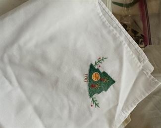 Christmas napkins
