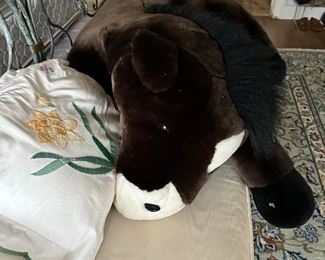 large stuffed animal