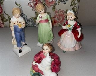Royal Doulton Valerie, Tess, Tom, and Home Again 