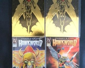  Hawkman #1; Hawkworld #31-32
