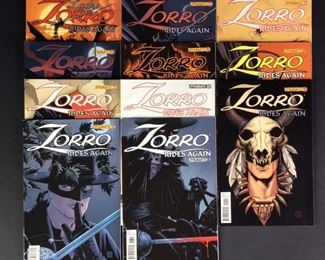 Dynamite: Lady Zorro Rides Again #10-11; Zorro Rides Again #1-9