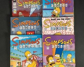 Simpsons Comics #92-93, 119-120, 122-125