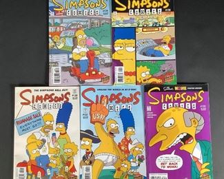 Simpsons Comics #128-132