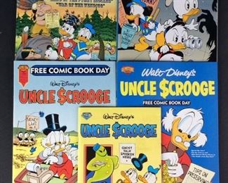 Walt Disney's Uncle Scrooge: Ghost Talk Spooken Here; Donald Duck: The Case Of The Missing Mummy;...
