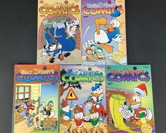  Walt Disney's Comics #670, 674-677