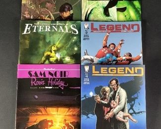 Legend #1-2; Sam Noir: Ronin Holiday #2-3; Eternals #1-2